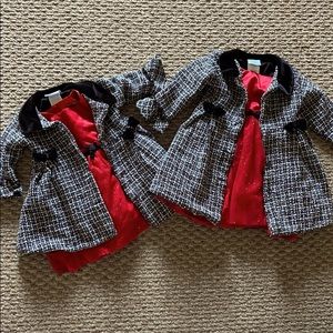 Like New baby girl dress/ jacket combo